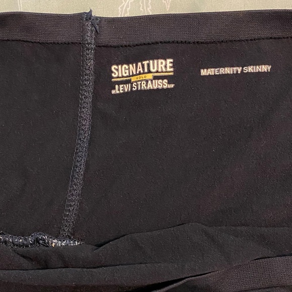 Signature Gold Levi Strauss skinny maternity jeans - Picture 5 of 5